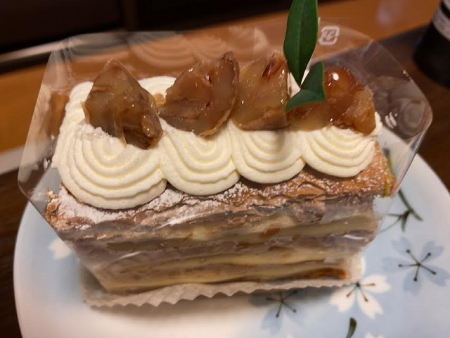 和栗のミルフィーユ