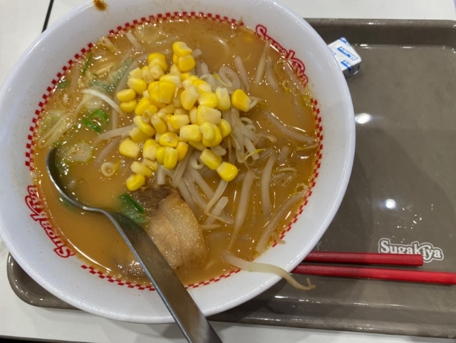 スガキヤ 味噌ラーメン