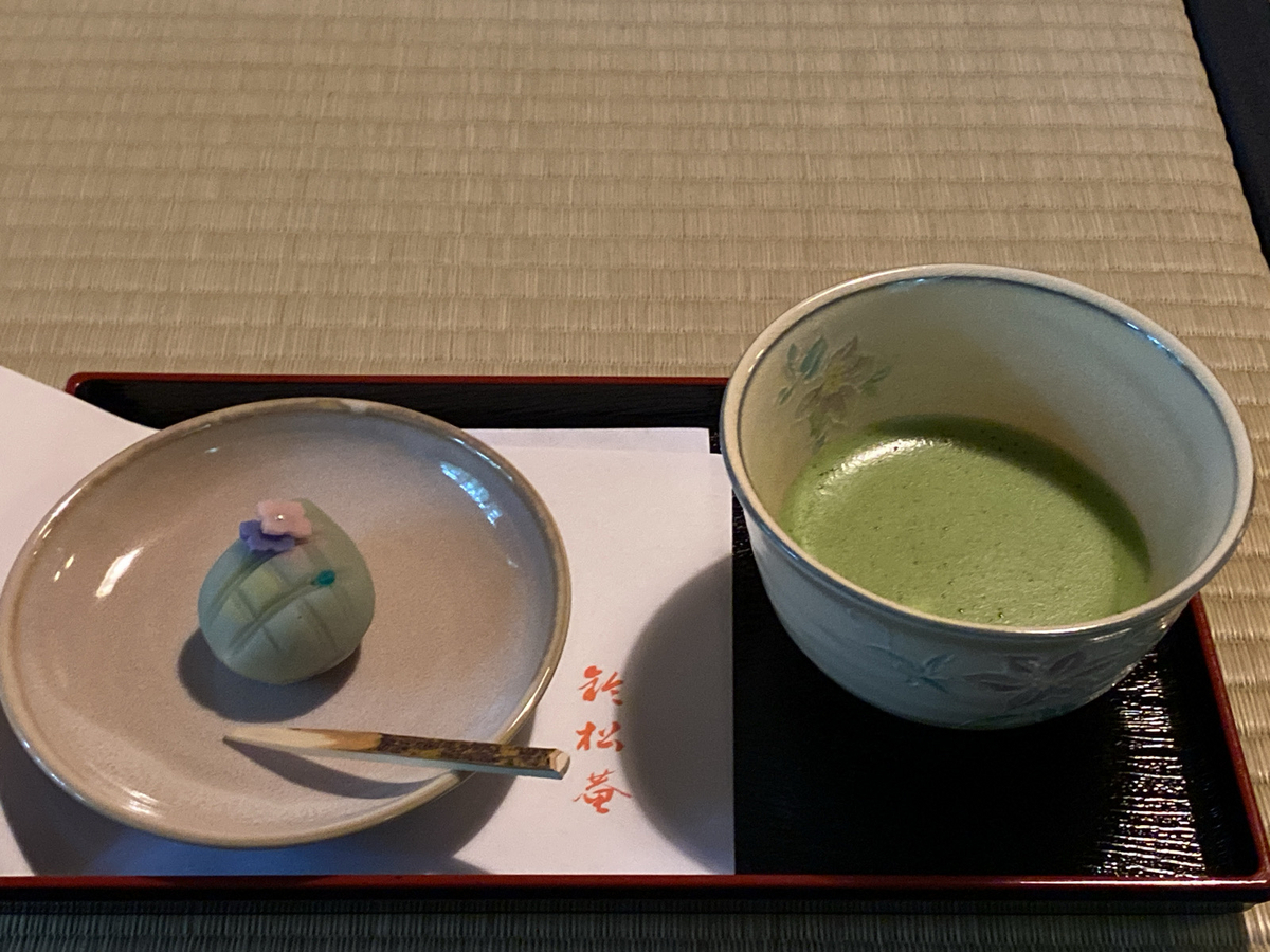 お茶と和菓子
