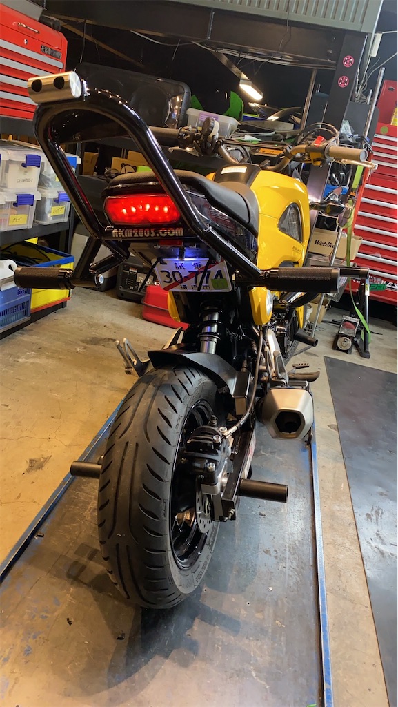 スタント車両作製中 バイク屋女将ウイリーレイコが綴る日乗