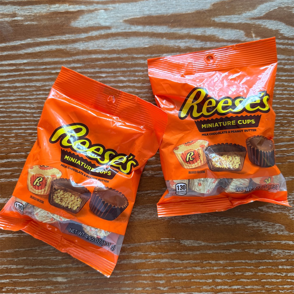 アメリカで人気のチョコレート、リーシーズ