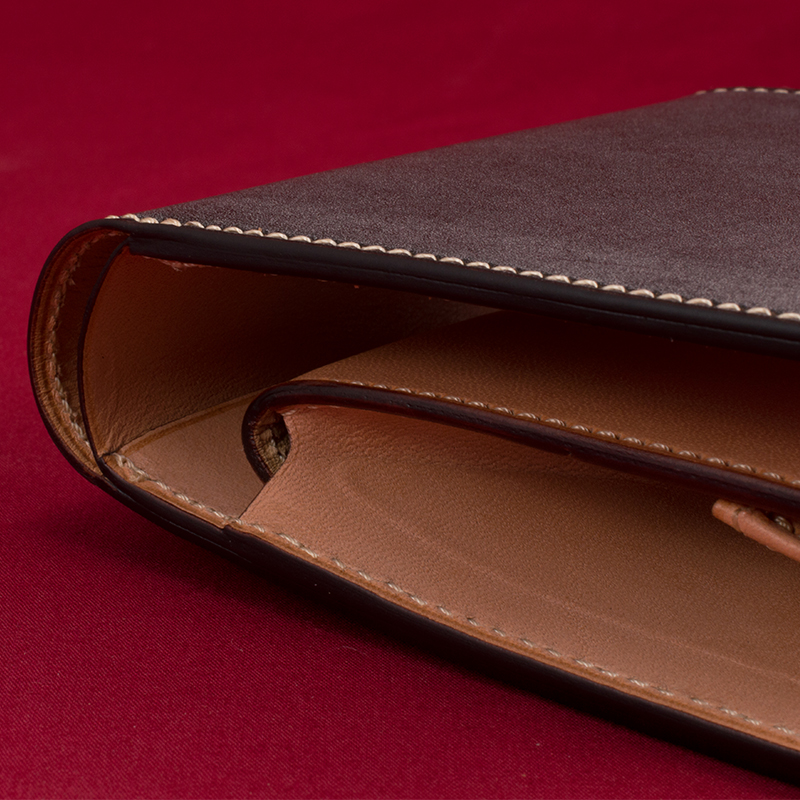 万双「ブライドル 二つ折り財布（小銭入付）」Part1 ～新品レビュー