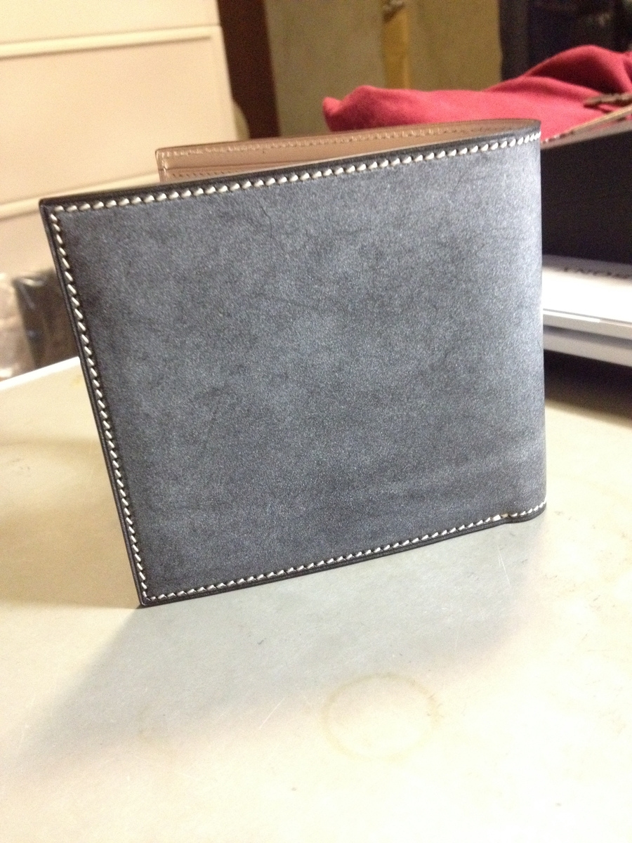 万双「ブライドル 二つ折り財布（小銭入付）」Part1 ～新品レビュー