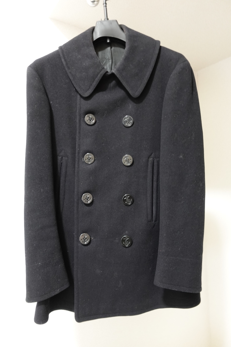 US NAVY 「10ボタン Pコート 40年代初頭モデル」～過去に愛した逸品
