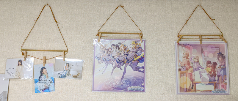 100均グッズで壁掛け写真 ポスタークリップをdiy Aoi Cat S Diary