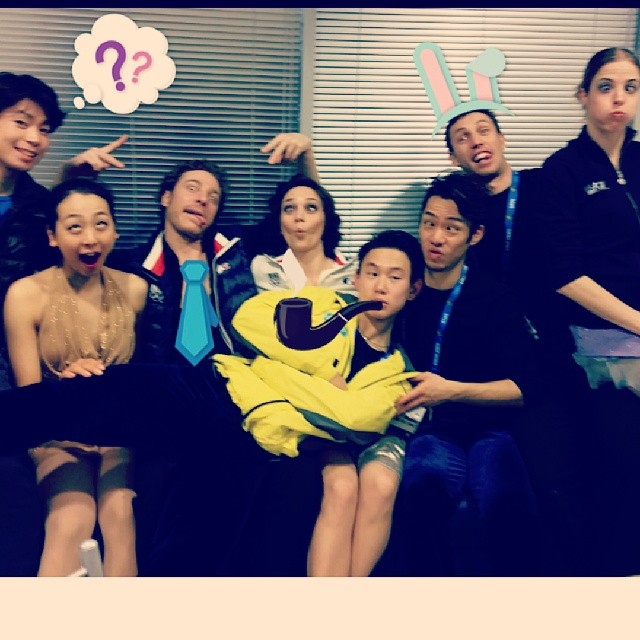 浅田真央 高橋大輔の超変顔写真 ひなぴし
