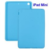 ipad mini / シリコンケース　ブルー