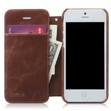zenus iPhone5ケース Masstige Lettering Diary  ブラウン ダイアリータイプ Z1418i5