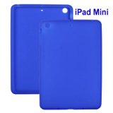 ipad mini / シリコンケース　ダークブルー
