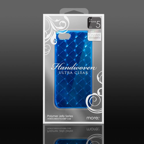 【正規品】 more. Handwoven Series for iPhone 5 Blue / ブルー AP20-003BLU