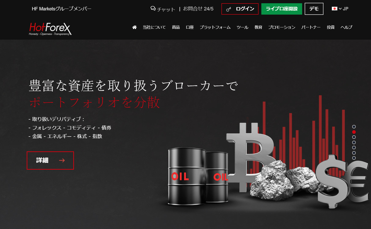 HotForex公式サイト