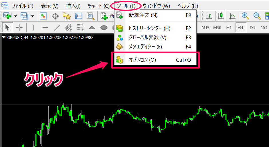 HotForexMT4・MT5のパスワード変更