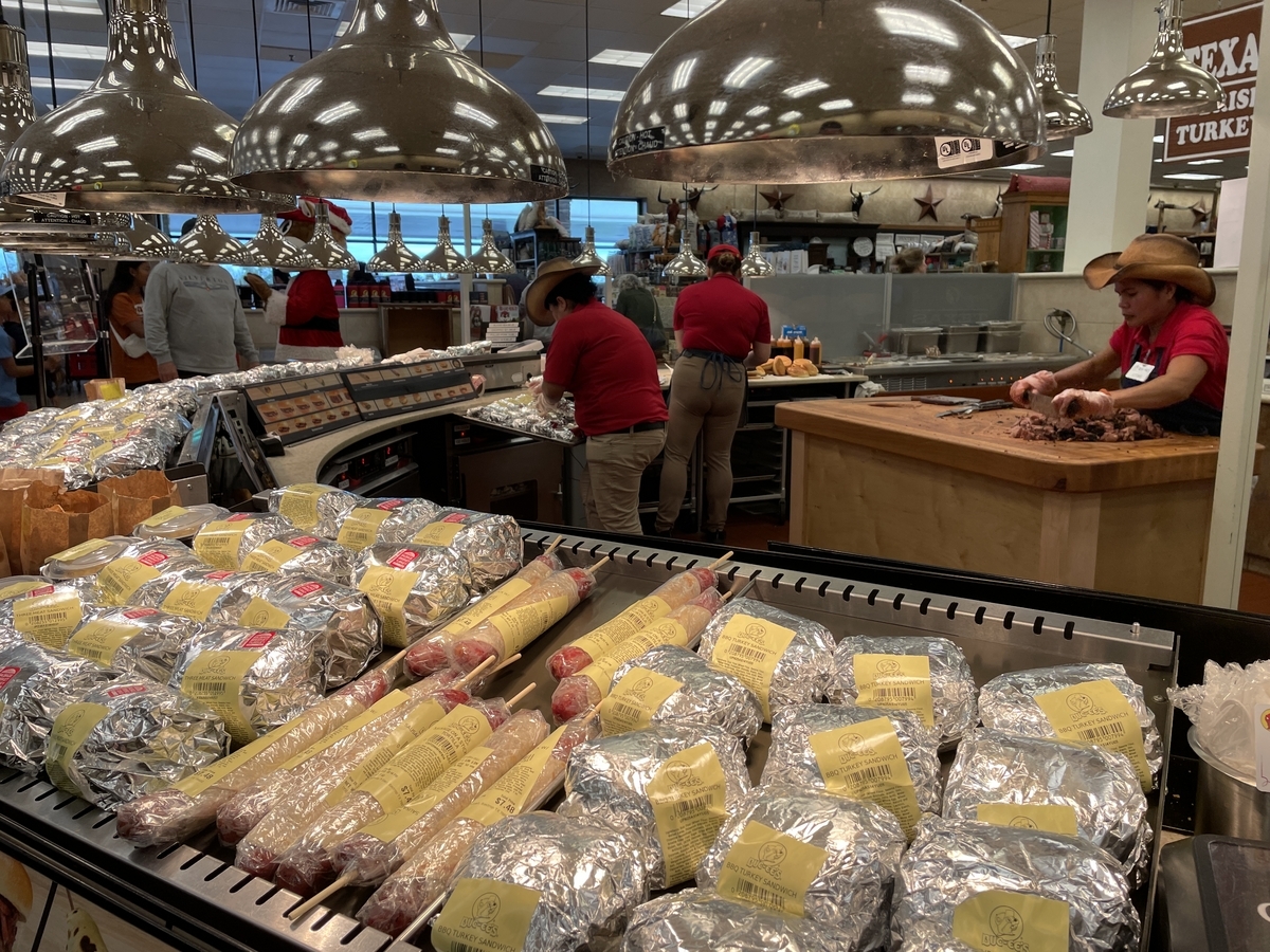 Buc-ee'sのBBQハンバーガー