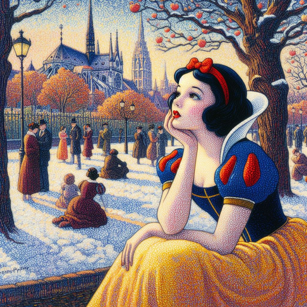 Image Creatorを活用して白雪姫で振り返る美術史 - THE TIME YOU