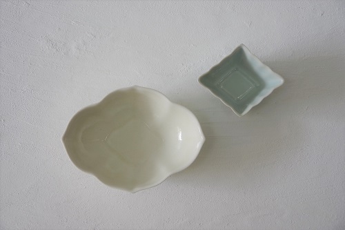 ようちゃん　折居ゆか・菱形小鉢　白磁 折居ゆかさんの器が入荷致しました - Ach so ne (アソネブログ)