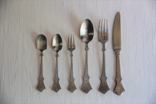 永島義教さん　デザートフォーク&スプーンセット 永島義教さん デザートフォーク&スプーンセット カトラリー