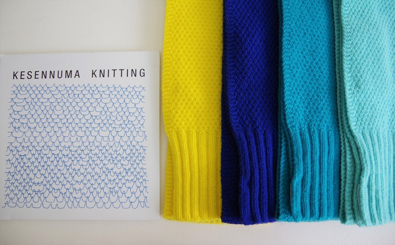 KESENNUMA KNITTING カシミヤストール / ニットマフラー KESENNUMA KNITTING カシミヤストール / ニットマフラー