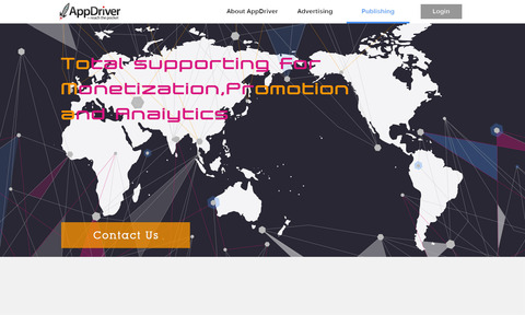 世界地図のデザイン
