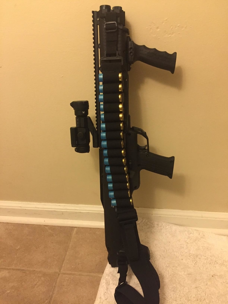 Aegistac ショットシェルホルダー ショットガン シェルホルダー シェルポーチ M870 弾差し収納袋 クイックリロード 15本収納 サバゲー 実猟用 ミリタリー Aegistac Gear