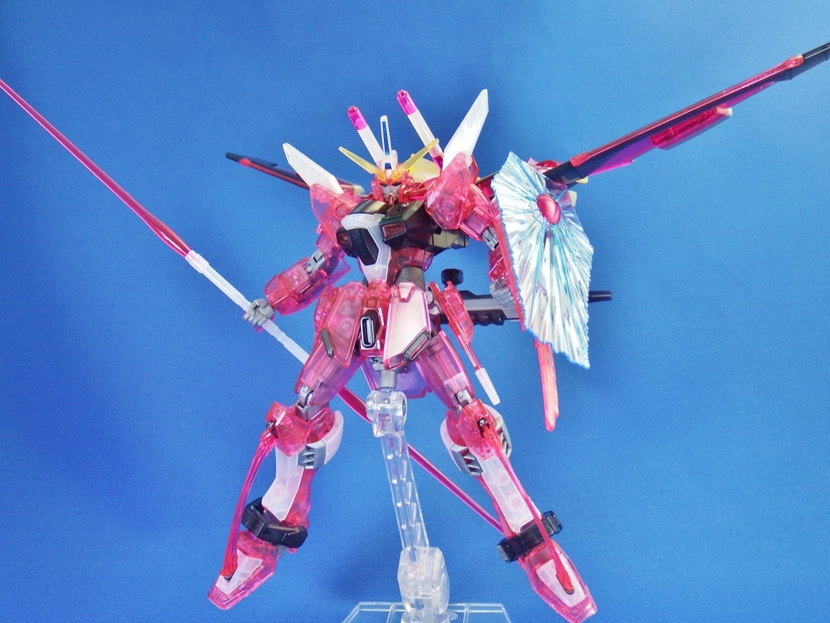 HGCE インフィニットジャスティスガンダム【クリアカラー