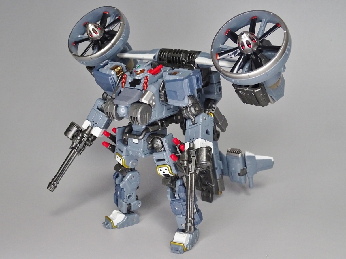 ダイアクロン フィギュア タクティカルムーバー ガルダヴァーサルター &lt;ジャイロリフターユニット&gt; タカラトミー ガルダヴァーサルター＜ジャイロリフターユニット＞レイヴン