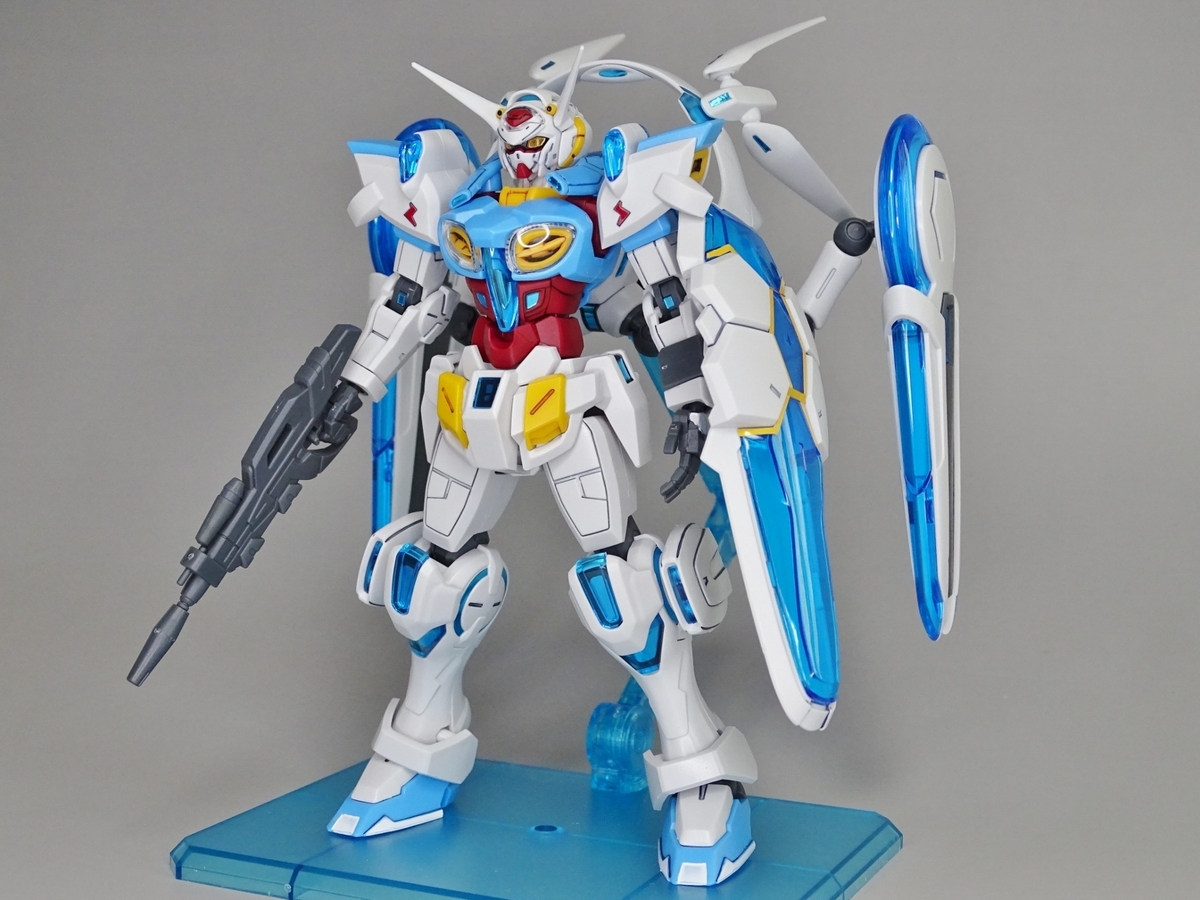 プレミアムバンダイ限定 HG Gセルフ 大気圏用パック&宇宙用パック(劇場