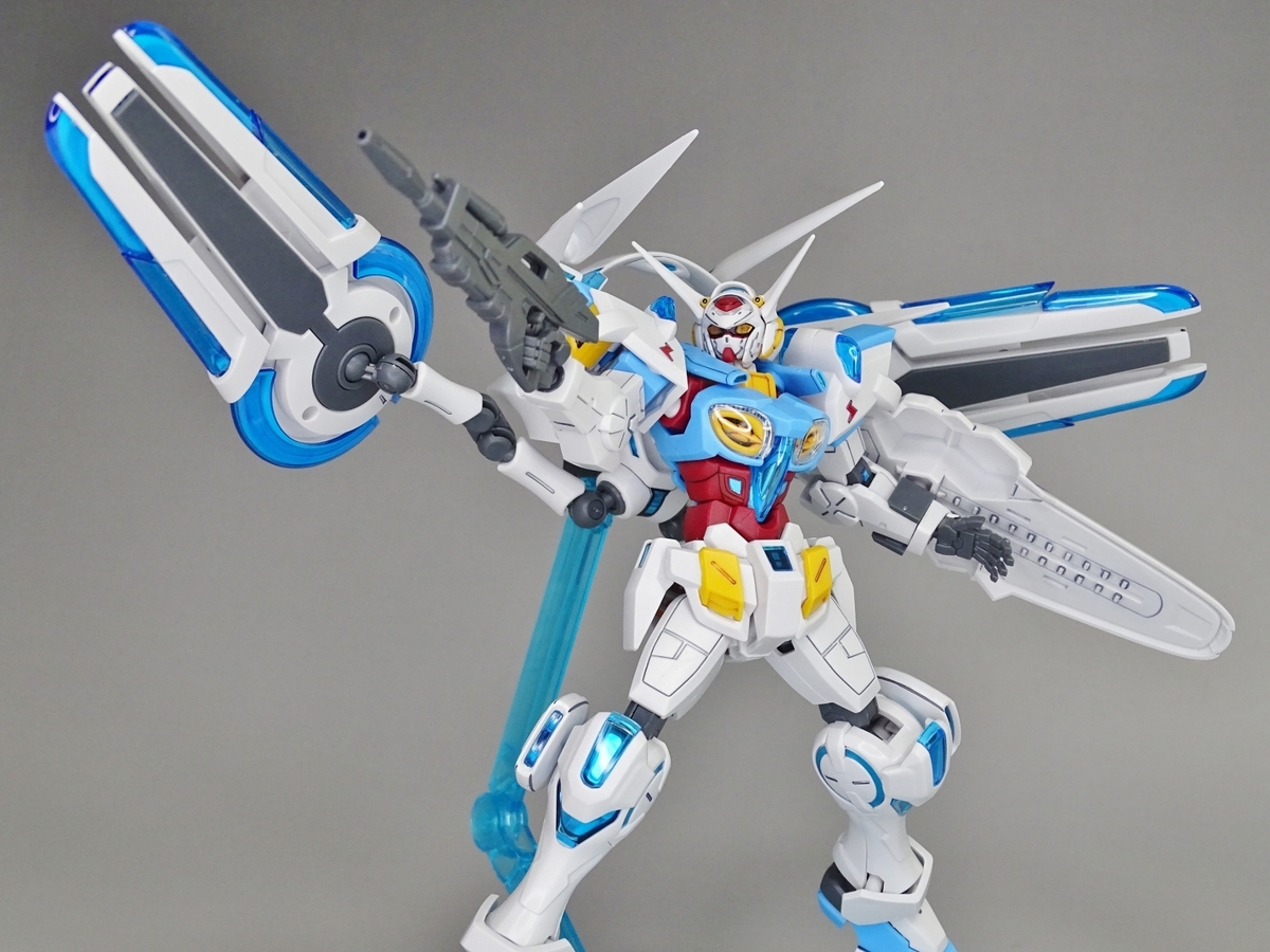 プレミアムバンダイ限定 HG Gセルフ 大気圏用パック&宇宙用パック(劇場