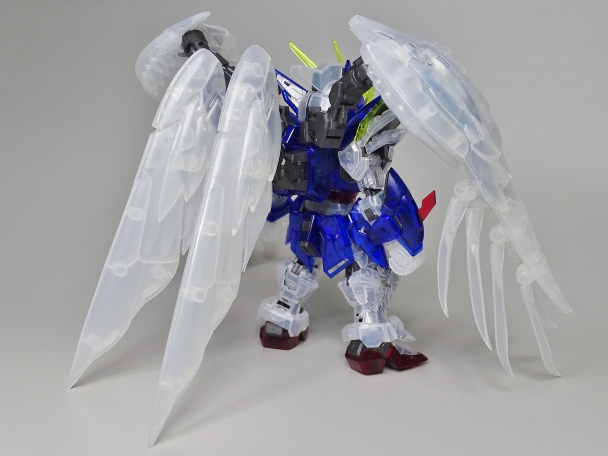 MGSD ガンダムベース限定 ウイングガンダムゼロカスタム【クリアカラー