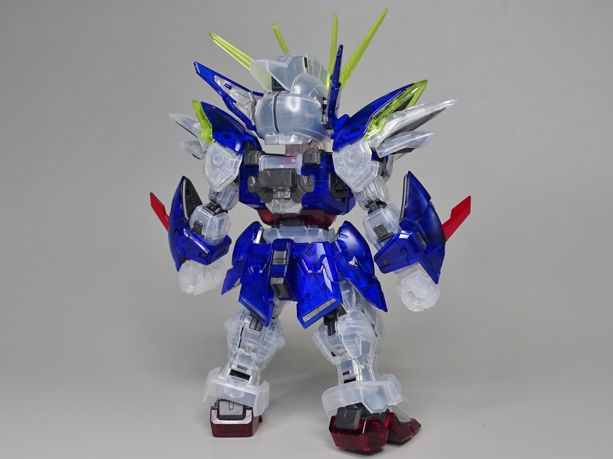 MGSD ガンダムベース限定 ウイングガンダムゼロカスタム【クリアカラー