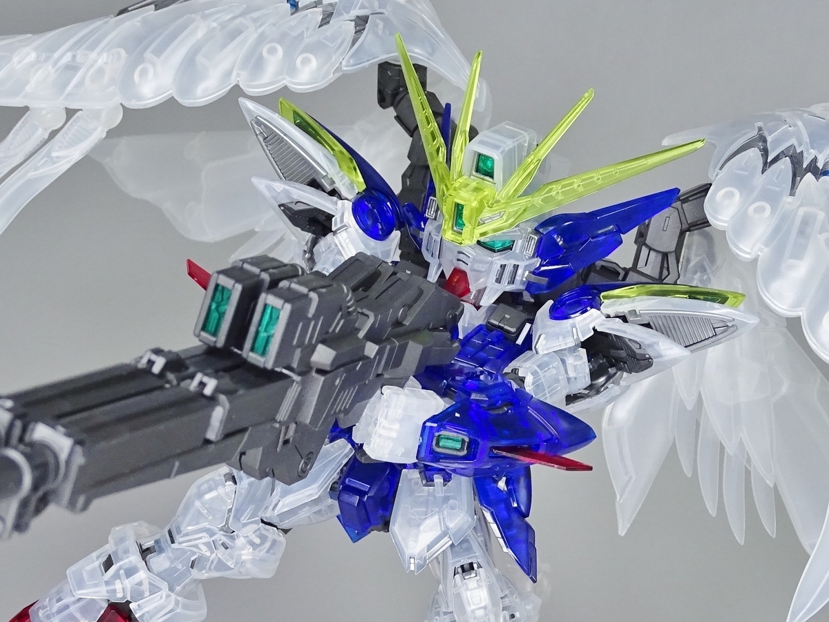 MGSD ガンダムベース限定 ウイングガンダムゼロカスタム【クリアカラー
