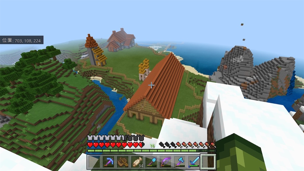 マイクラ 山頂にそびえ立つ魔女の家の作り方 ２６ あいいろのブログ