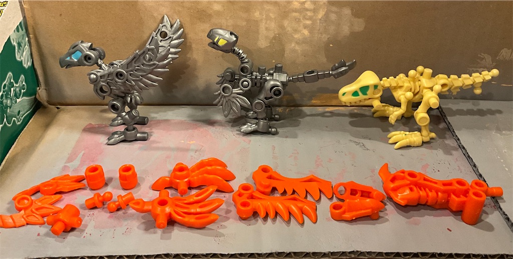 ほねほねザウルスブロックス12弾を買いました🦖 - 空中研究所