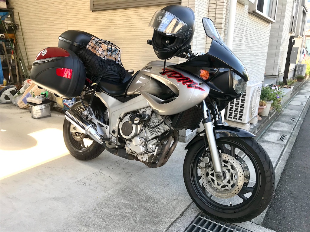 TDM850 4EP 交換も可能 ツーリング仕様のフルパニア