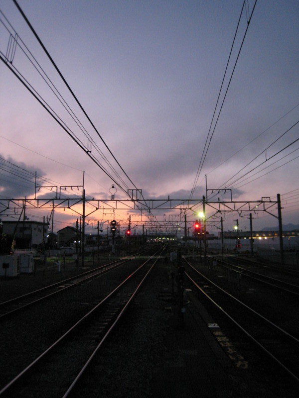 [鉄道][黄昏]