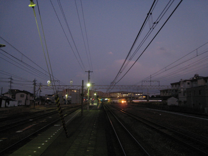[鉄道][黄昏]