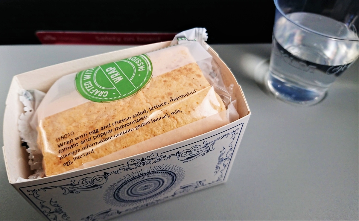 KLM　機内食