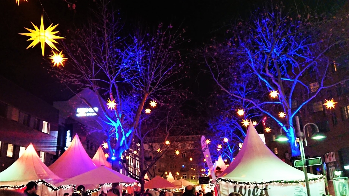 マンハイムのクリスマスマーケット ドイツ ハハコグサ ふたりが飛び立つその日まで