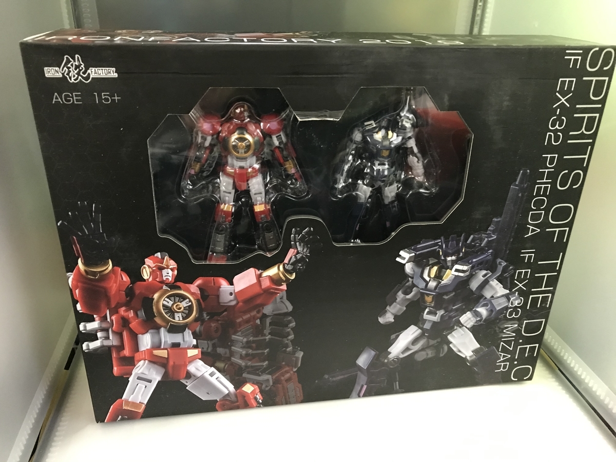 IF EX-32 PHECDA IF EX-33 MIZAR Iron Factory - あきおみの玩具ブログ