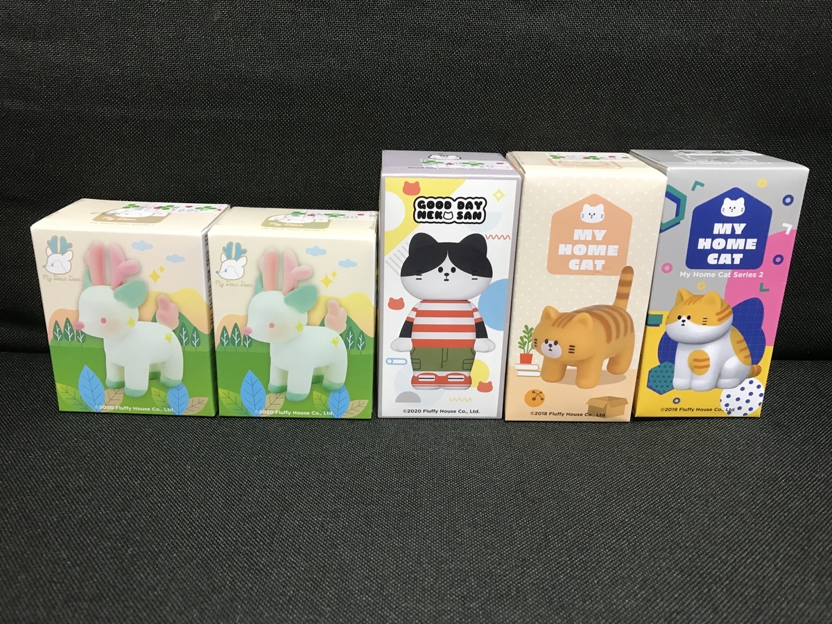 POPMART YUKI 03、フラッフィーハウス フィギュア 各種レビュー - あき