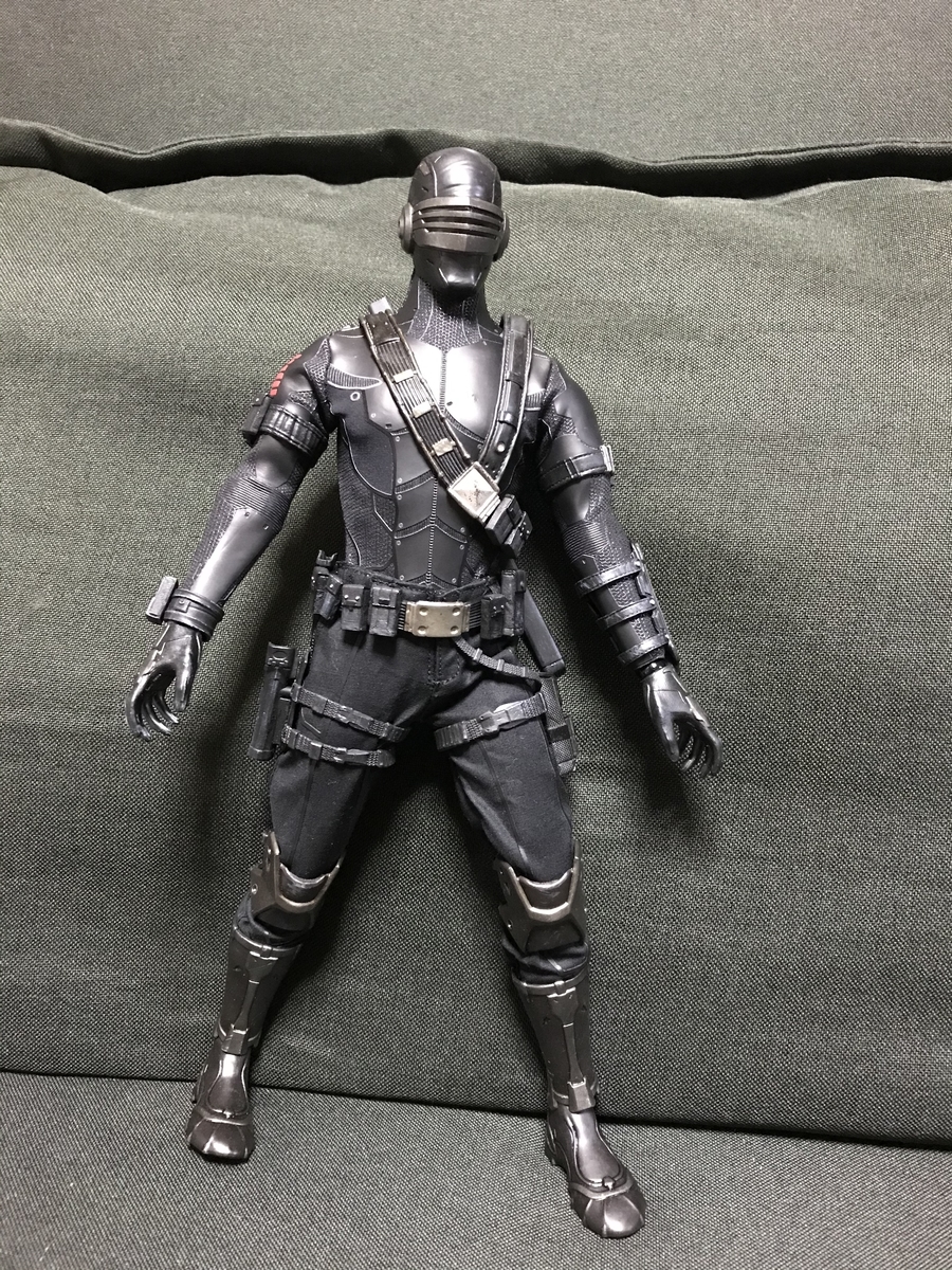 three zero G.I. Joe – 1/6 Snake Eyes 開封 - あきおみの玩具ブログ