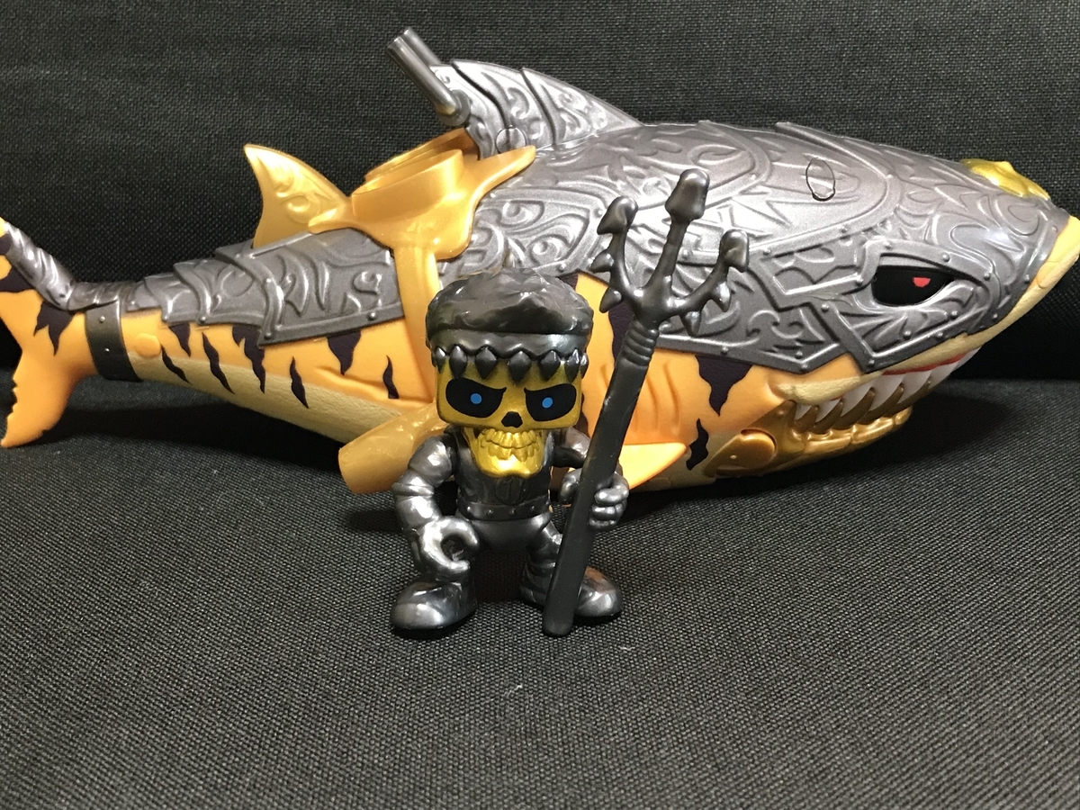 TREASURE X SUNKEN GOLD SHARK'S TREASURE レビュー - あきおみの玩具