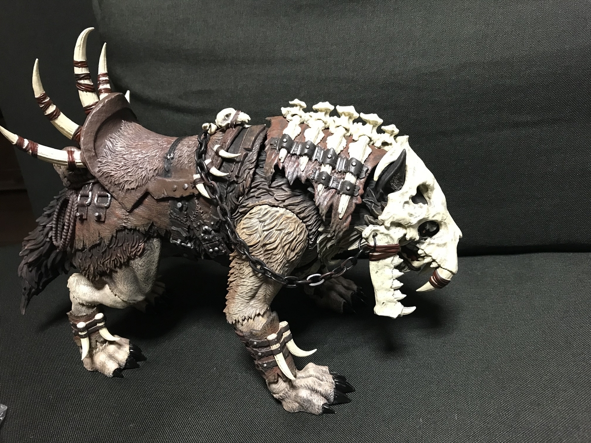 d20studio white bone wolf 1/12スケール フィギュアレビュー - あきお