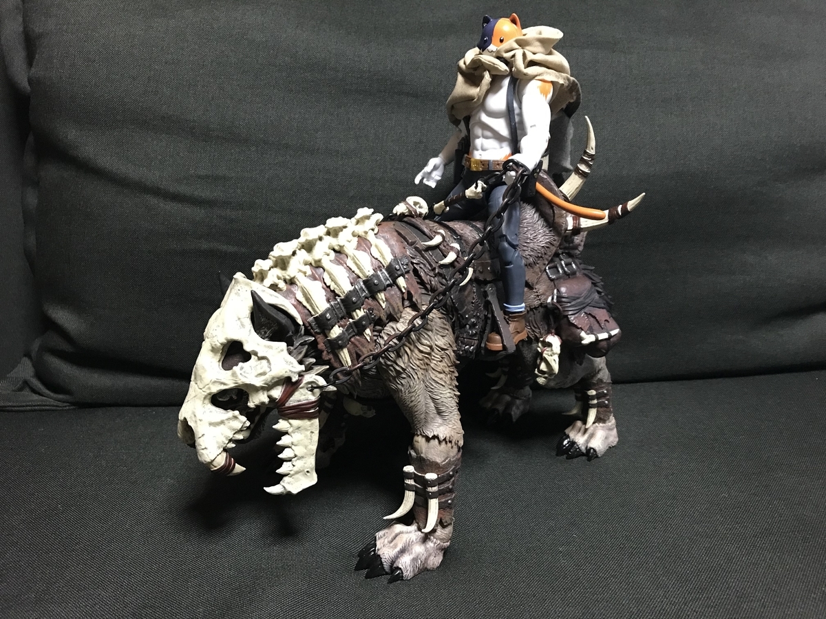 d20studio white bone wolf 1/12スケール フィギュアレビュー - あきお