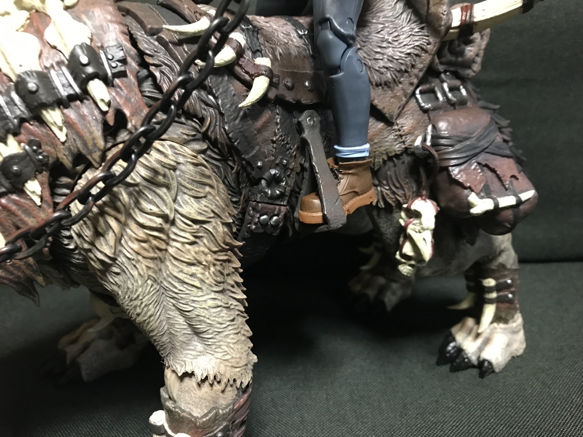 d20studio white bone wolf 1/12スケール フィギュアレビュー - あきお