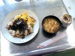 調理実習ちらし寿司編・完成