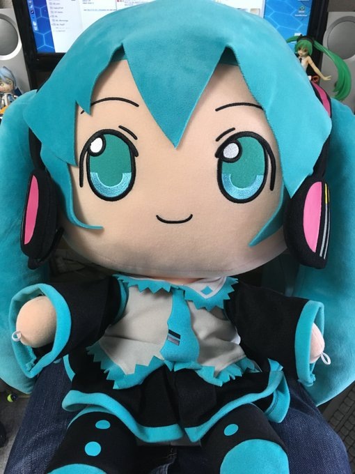 初音ミクPCクッションがきた - あっきぃ日誌