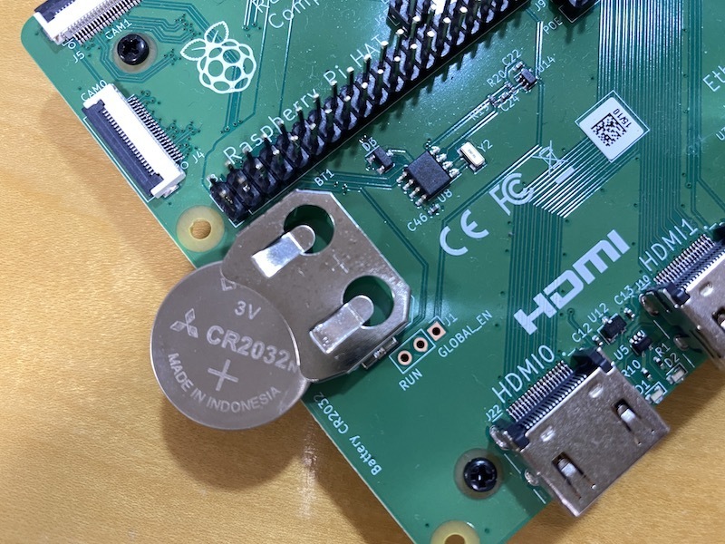 Compute Module 4のIOボードについてるRTCをさわる - あっきぃ日誌