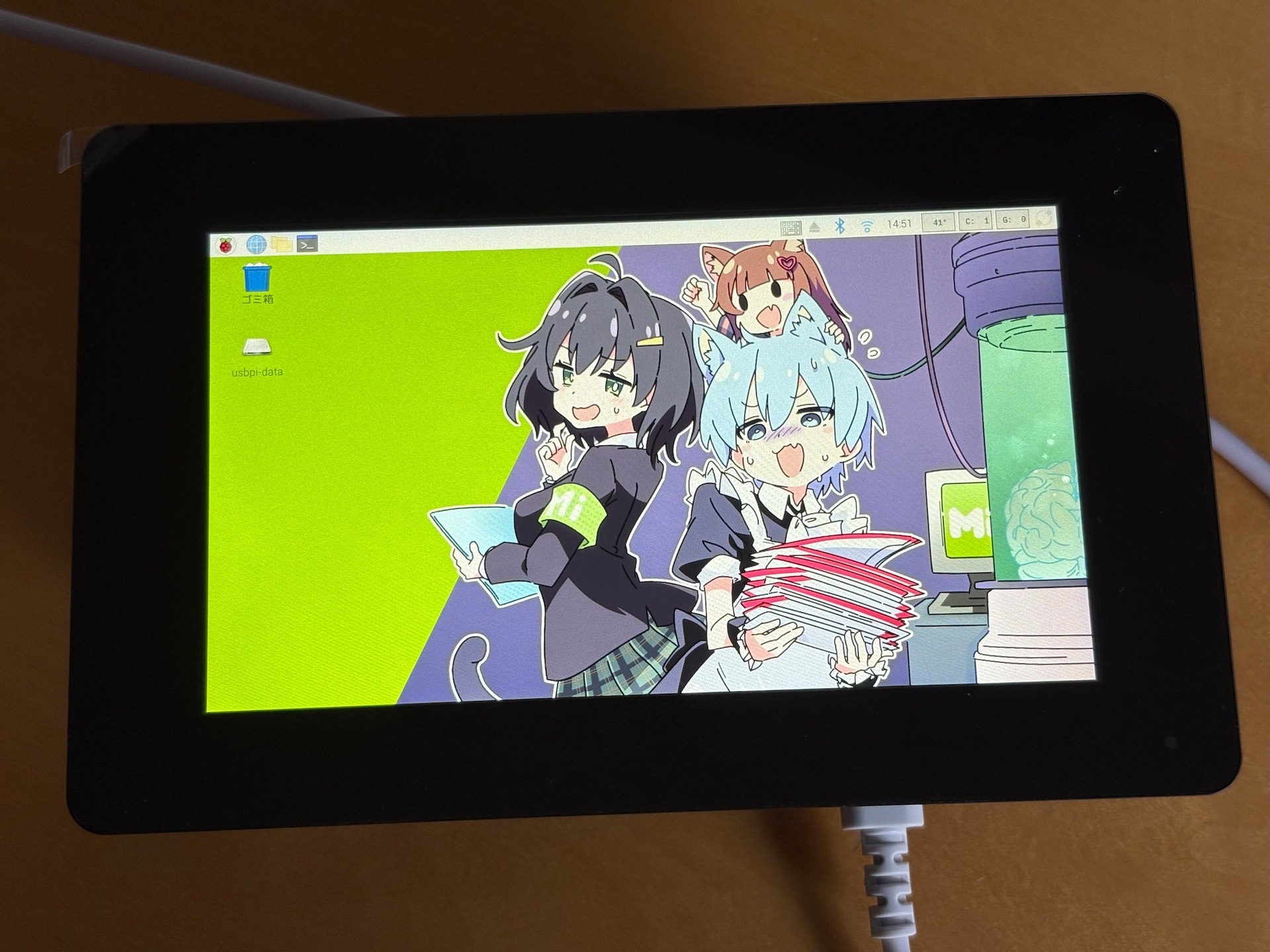 pipipiページ Raspberry Pi Touch Display 2の5インチ版が出たので買ってみた - あっ