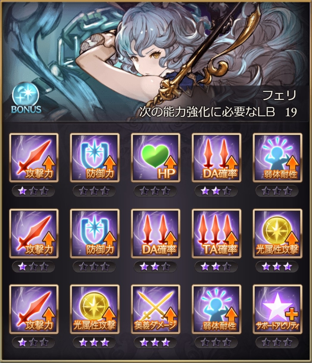 21 1光古戦場 90hell 編成 グラブル 今んとこ無題