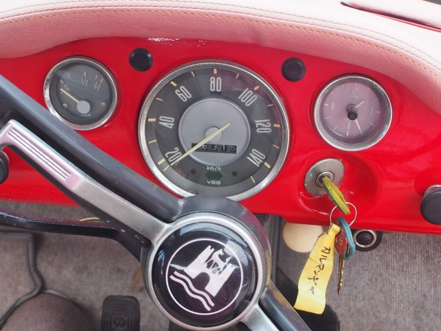 67年式カルマンギア ステアリング （VW SWF社製 ワイパーブレード 